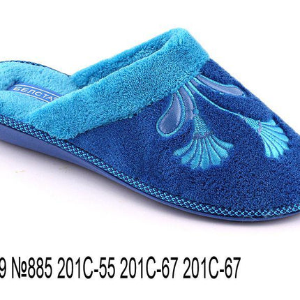 The Cornflower Terry Slippers