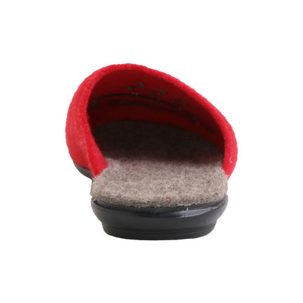 Direct-injected non-slip sole of the BELSTA The Coffee Felt Slippers, made in Ukraine