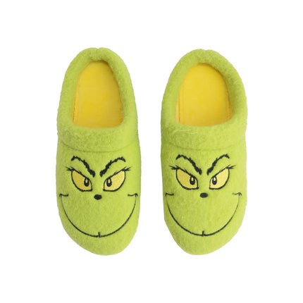 The Mischief Wool-Blend Slippers — back view of the closed-toe mule