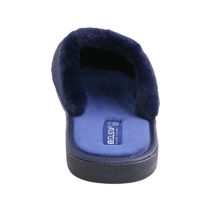 Non-slip sole of the BELSTA The Onyx Plush Slippers, made in Ukraine