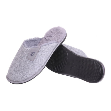 The Pebble Knit Slippers by BELSTA — side view of the knit upper and non-slip sole