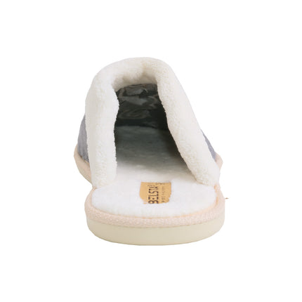 Non-slip sole of the BELSTA The Slate Suede Slippers, made in Ukraine