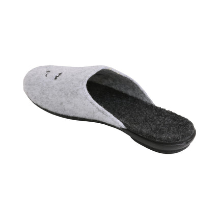 BELSTA Smile Felt Slippers — top view of the pair with Italian felt footbed