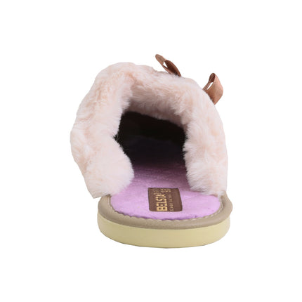 Non-slip sole of the BELSTA The Violet Quilted Slippers, made in Ukraine